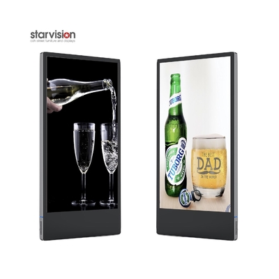 Aluminum Alloy 27" Elevator Digital Signage 250cd/M2 Indoor Digital Advertising