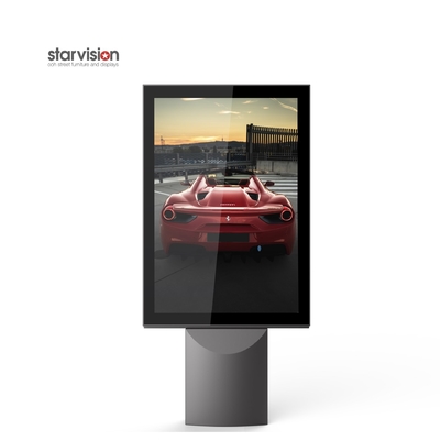 Floor Stand 5000nits Outdoor LED Totem With 3840HZ High Refreshing